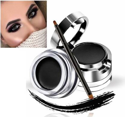 tanvi27 Brow Powder and Eyeliner Gel, Eye Brow Pomade Waterproof Highly Pigmented 7 g