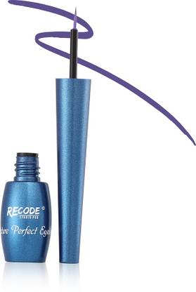 recode Shimmer Blue Liquid Matte Finish Eyeliner with WaterProof & SmudgeProof 5 ml