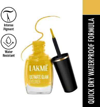 Lakmé Ultimate Glam Eye Liner, Semi Matte 9 ml