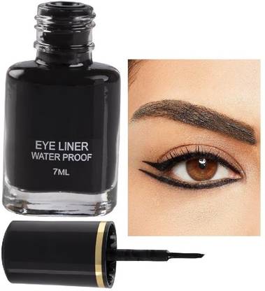 Libline Smudge Proof, Transfer Proof Waterproof Liquid Black Eyeliner 6 ml