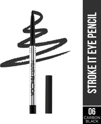 Hilary Rhoda Stroke It Eye Pencil | Easy Glide & Quick-Drying | Matte Finish |Sharpener Built 0.26 g