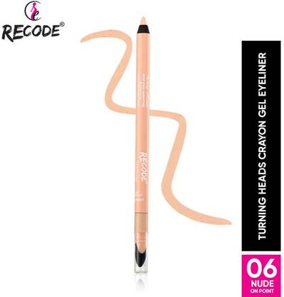 recode Turning Heads Crayon Eyeliner/Kajal - 1.2 Gms 06 Nude on Point 1.2 g
