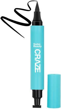 SWISS BEAUTY Craze Eyeliner & Stamp Duo 2.8 ml