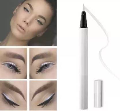 AFARAXIA White Quick Drying Sketch Eyeliner Brush Tip Pen 3 g