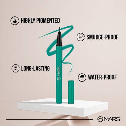 MARS City Strokes Charming Eyes Liquid Eyeliner Smooth Glide Long-lasting Eyeliner 1 ml