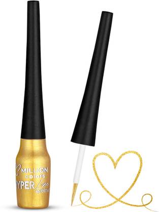 Million Colors Hyper Liquid Eyeliner Waterproof | Long Lasting | Smudge-Proof | Quick Drying 5 ml
