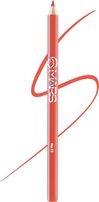 MARS Lip & Eyeliner Pencil Long Lasting Water Proof-(Orange 19),0.6 Gm 1 g