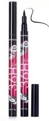 EMRIKA Beauty Smudge Proof 36 Hour Gel Long Lasting Liquid Eyeliner Pack of 2 | 2.5 g