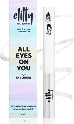 Elitty Cloud Nine | Waterproof Liquid Eyeliner | Metallic Finish | Lasts Upto 12 Hours 4 ml