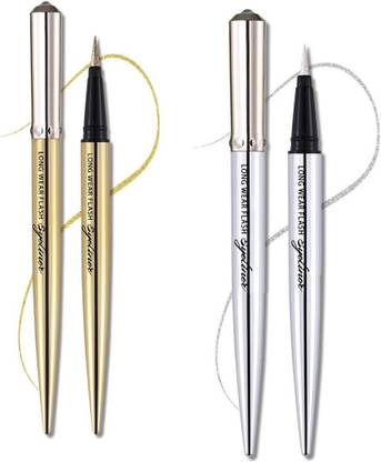GFSU - GO FOR SOMETHING UNIQUE BEST COLOR GOLD AND SILVER LIQUID EYELINER 3 g