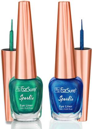 ForSure Absolute Shine Liquid Glitter Eyeliner, Intense , Long Lasting, Glossy Texture 14 ml