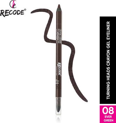 recode Turning Heads Crayon Eyeliner/Kajal - 1.2 Gms 03 Epic Brown 1.2 g