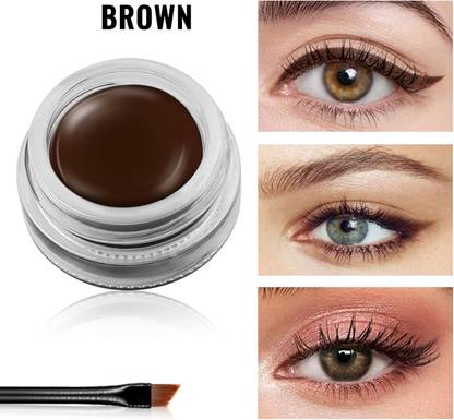 MYEONG Brown Color Gel Waterproof Eyeliner Long Lasting Cream High Pigments Gel Liner 5 g