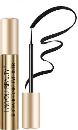 Lakyou Beauty Iconic Liner - 8ml | Iconic Eyes with Jet Black Matte Finish Liner 8 ml