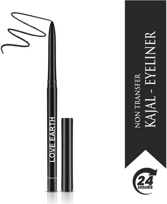 LOVE EARTH Non-Transfer Kajal-Eyeliner, Matte Finish, waterproof, smudge-proof 0.35 g