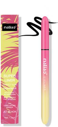 maliao Super Liner Perfect Slim - Waterproof Precision for 24-Hour Jet Black Glam 1.5 g
