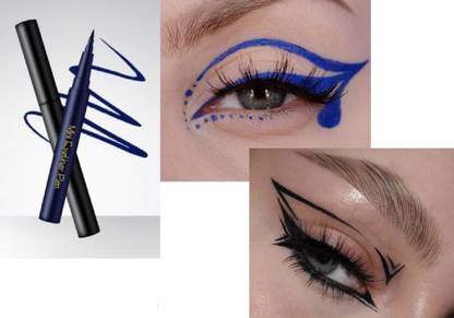 BLUEMERMAID BEST BLACK & BLUE EYELINERS FOR DRAMATIC EYE MAKEUP 2.4 g