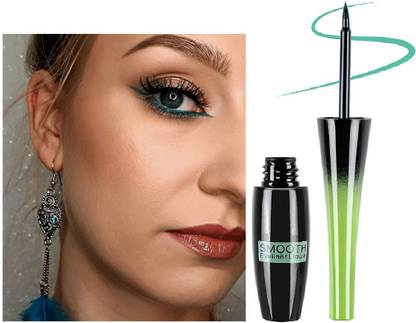 Arcanuy Green liquid smudge proof water resistance eye liner 3.6 g