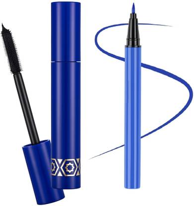 Arcanuy Eyeliner and Mascara Combo Eye Lashes Blue 11 ml