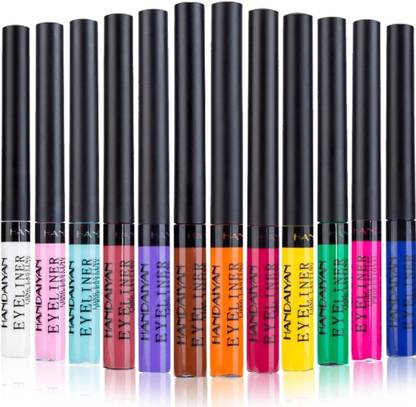 NAILSBAR Professional HANDAIYAN Matte Liquid Eyeliner 12 Pcs Set 24 g