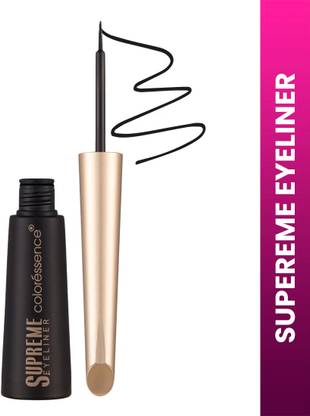 COLORESSENCE Supreme Eyeliner|Intense Black Matte Finish|Quick Dry|Black 5 ml