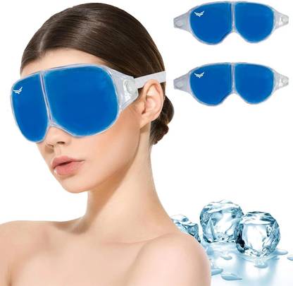 VIFITKIT Eye Mask With Cooling Gel Relaxing Eye Gel Mask for Cooling Eyes, Sleeping
