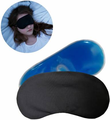 eyurva Eye Mask with Gel | Sleeping mask with Cooling Gel Pack | Eye Gel Mask
