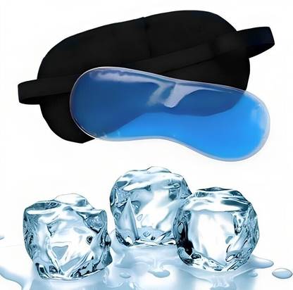 Etezaxist Eye Mask with Gel | Sleeping mask with Cooling Gel Pack | Eye Gel Mask