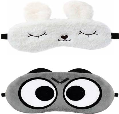 vartin Cartoon Eye Mask for Sleeping, Soft Lightweight Night Sleep, Men & Women