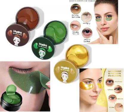 GABBU Aloevera, Vitamin C & Coffee Eye Patches Combo