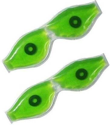 SONEEV MART (PACK OF 2 PC) Aloe Vera Cool Gel Eye Mask Summer Ice Cooling Sleeping Mask for Eye Patches Remove Dark Circles Fatigue Cool Eyes Patch Pads Eye Care
