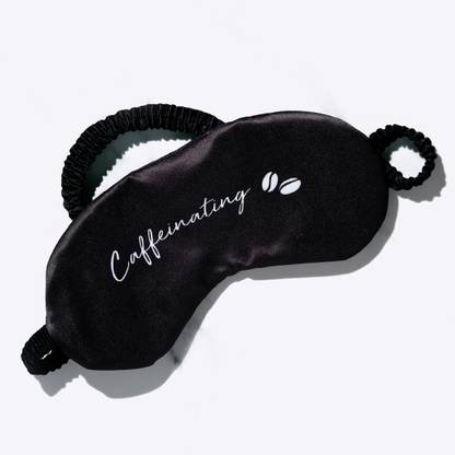 mCaffeine Mulberry Silk Sleeping Eye Mask | Breathable, Lightweight & Ultra-Comfortable