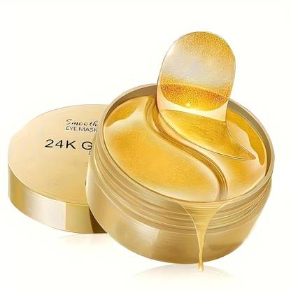 PRO99S Under Eye Patches for Dark Circles and Puffy Eyes,(60Pcs 24K Gold)