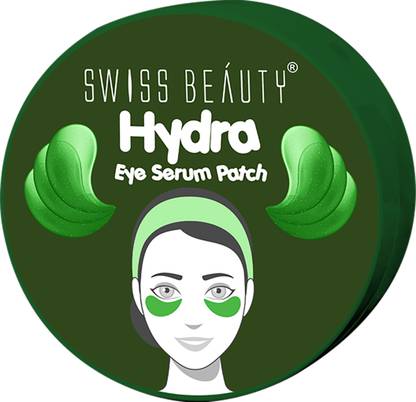 SWISS BEAUTY Hydra Eye Serum Patch for Nourishment | Anti-wrinkle | Anti-aging | Reduce Dark Circles - (AloeVera, Pack of 60pcs)