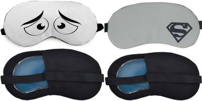 JINEESO Gel Eye Mask for Airplane Sleep – Men Women.