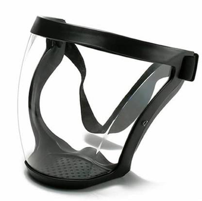Fabbmate Face Shield Upgraded Impact & Wind Resistant Cycling Transparent Protection Mask Face Shield Cycling helmet Mask Transparent Protection for Outdoor & Kitchen Use Blowtorch  Safety Goggle