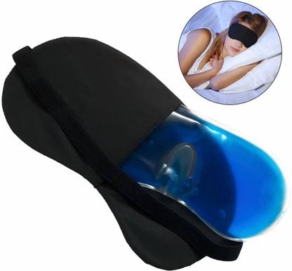 Glovasilk sleeping eye mask with cooling gel for men & women | night deep sleep
