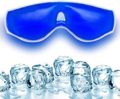 ExpressHub Cooling Gel Relaxing Eye Mask for Dark Circles, Dry Eyes, Cooling Eyes, Pain Relief, Redness, Eye Patches, Sleeping Cool Pad Suitable for All Family Members (Made In India)
