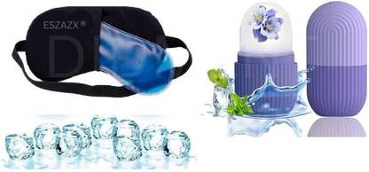 Didment ESZAZX Relaxing Eye Gel Mask for Dark Circles,AND Ice Roller For Face