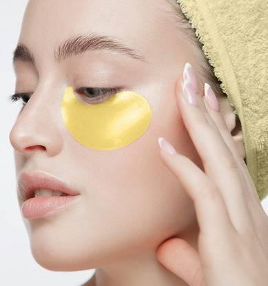 DARVING 24k GOLD HYDROGEL EYE PATCHES for Puffy Eyes, Under-eye Wrinkles & Dry Under-eye
