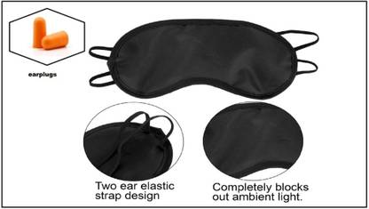 Elderbuy Eye Mask Cover & Ear Plug 2 in 1 Combo For Sleeping