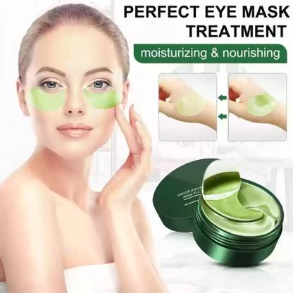 HUZURLU Under eye mask for dark circle green mung bean