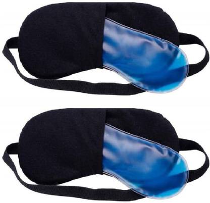 eyurva 2 Pcs sleeping eye mask with cooling gel for men & women | night deep sleep