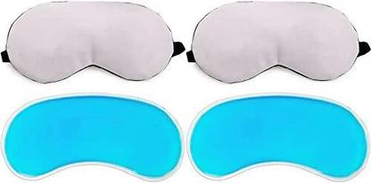 JK ENTERPRISE Eye Mask For Dry Eye,Puffy Eye, Dry Eye And Eye Fatigue (2pc White)