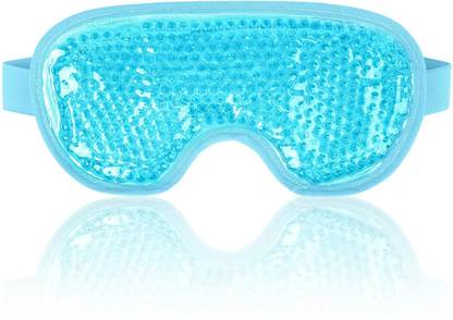 MORVIKA Eye Mask Cooling Gel With Beads For Dark Circles, Dry Cooling Eyes, Redness