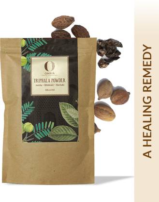 Ohria Ayurveda Triphala Powder, Reduces Eye Strain & Stress - 100 gm