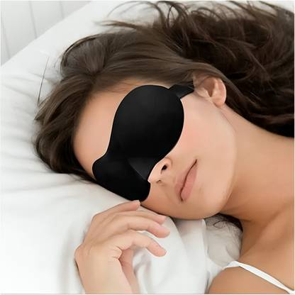 Comfortinglives Foam padded Foam Eye Mask Reusable for sleeping at home or on the go