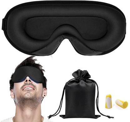 HASTHIP 3D Sleeping Eye Mask for Women & Men, Extra Soft Cotton Sleep Eye Mask for Sleep