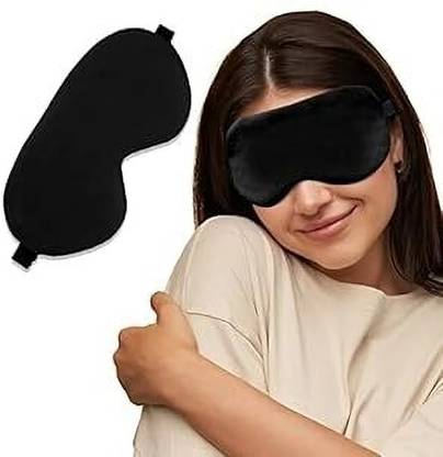 WOYR Premium Velvet Eye Mask for Sleeping|Eye mask with elastic strap for men women