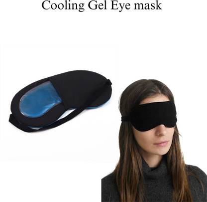 krurotza sleeping eye mask with cooling gel for men & women